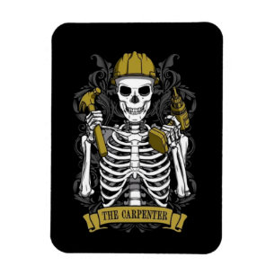 The Carpenter Tarot Card Magnet