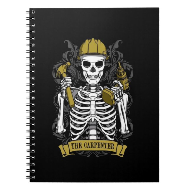 The Carpenter Tarot Card Notebook Collection (Front)