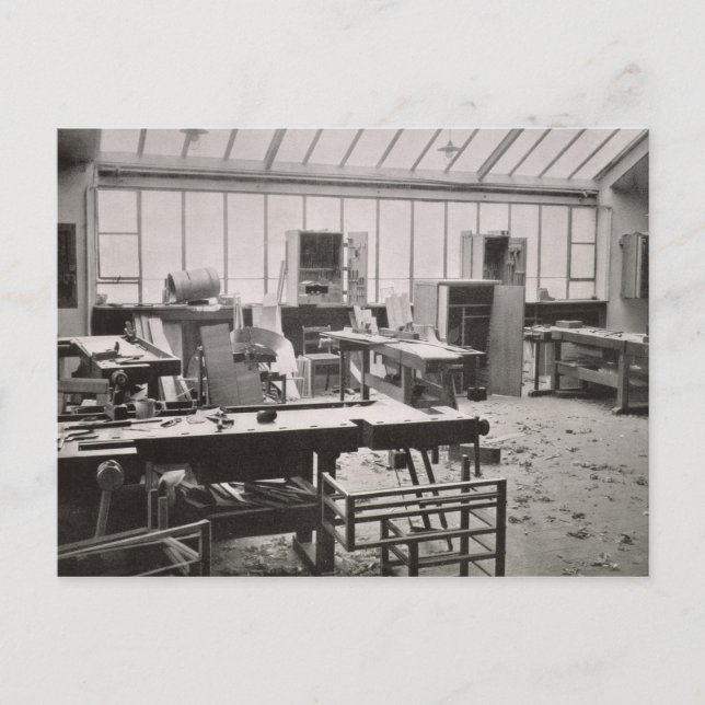The Carpenter's Workshop, from the Workshops of th Postcard (Front)