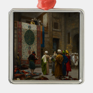 The Carpet Merchant, c.1887 (oil on canvas) Metal Tree Decoration