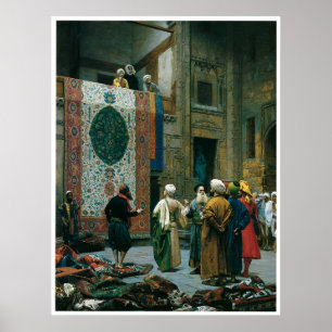 The Carpet Merchant, c. 1887 Poster