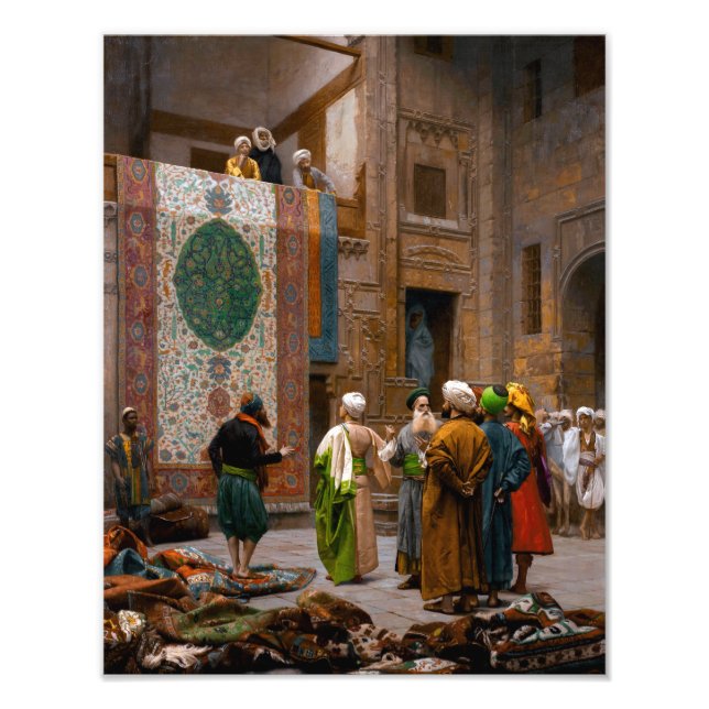 The Carpet Merchant | Jean-Léon Gérôme | Photo Print (Front)