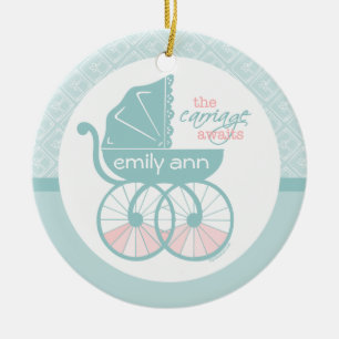 The Carriage Awaits Personalised Ornament
