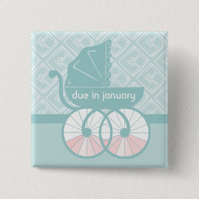 The Carriage Awaits v2 15 Cm Square Badge (Front)