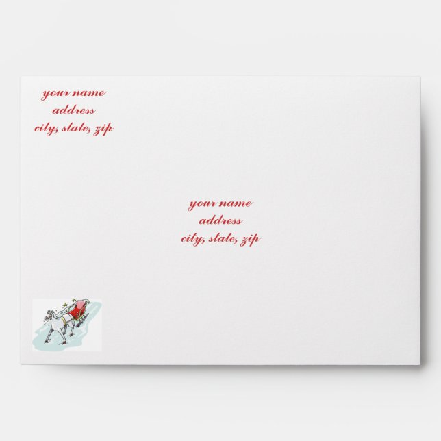 The Carriage - Envelopes (Front)