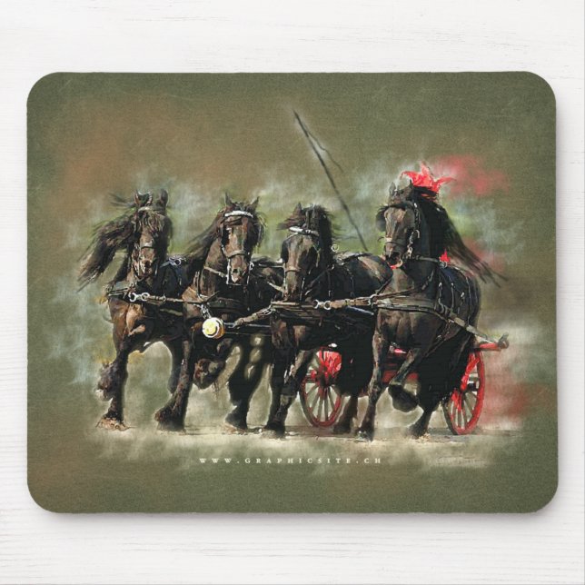 The Carriage - Mousepad (Front)