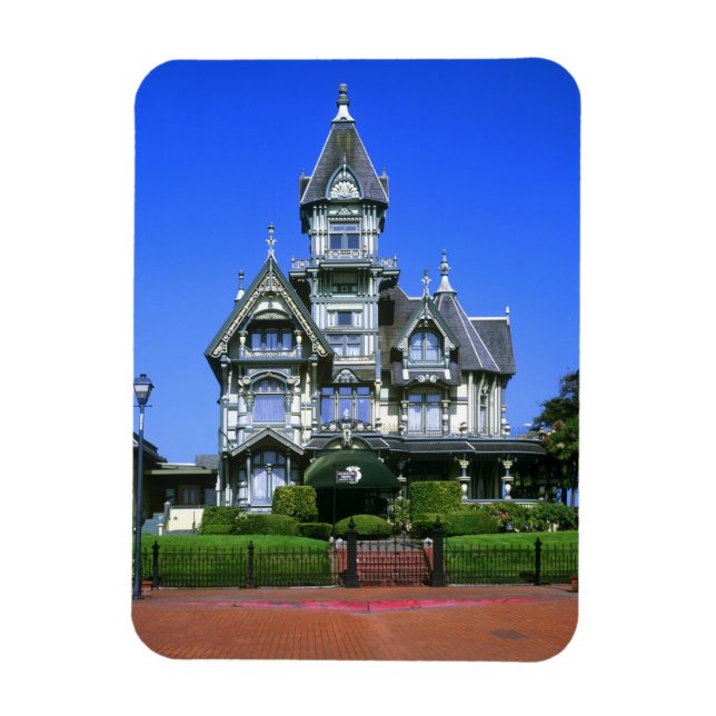 The Carson Mansion in Eureka, California Magnet (Vertical)