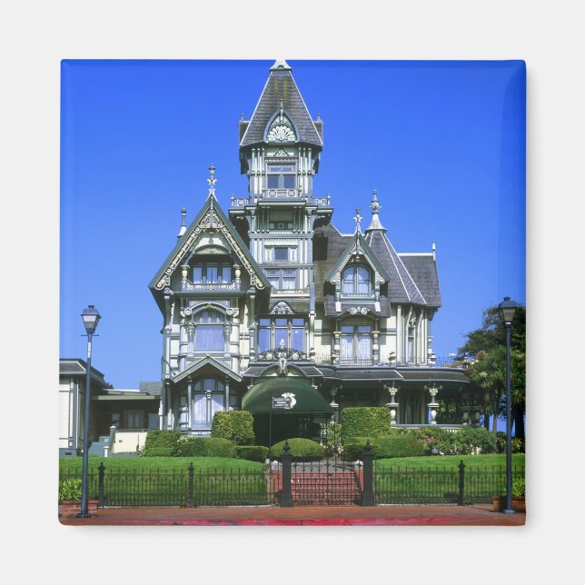 The Carson Mansion in Eureka, California Magnet (Front)