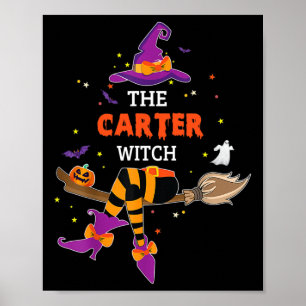The Carter Witch Halloween Gift Proud Family Surna Poster