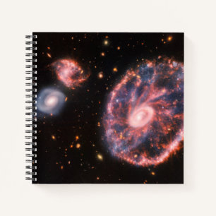 The Cartwheel Galaxy And Its Companion Galaxies. Notebook