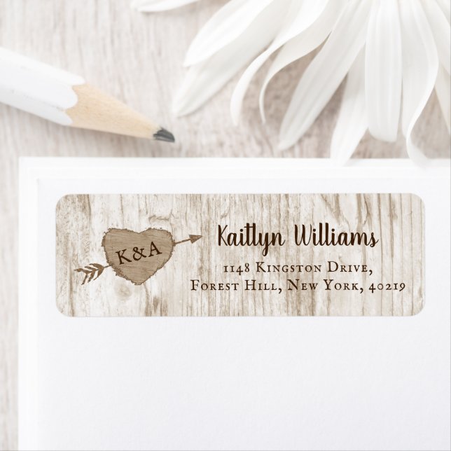 The Carved Heart Tree Wedding Collection (Insitu)