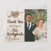 The Carved Heart Tree Wedding Collection Thank You