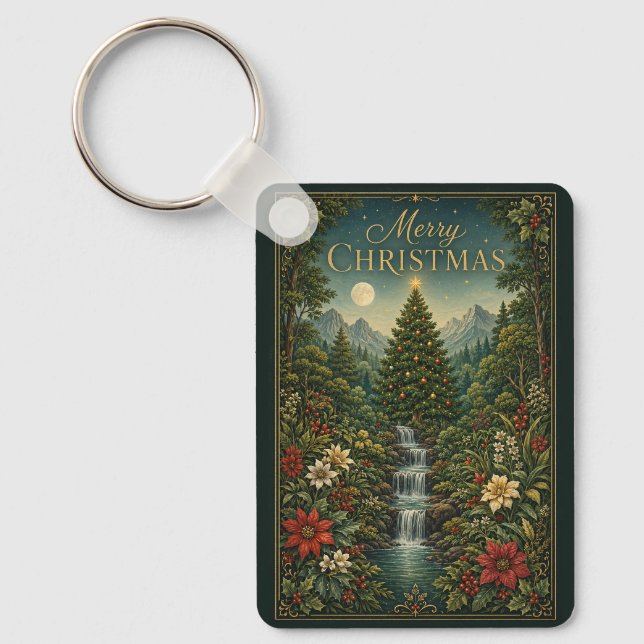 The Cascade of Christmas Magic Key Ring (Front)