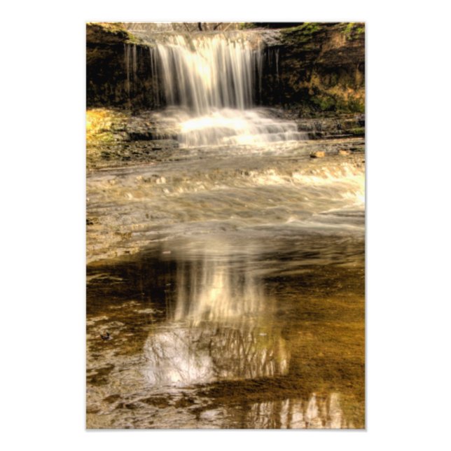 The Cascades at Glen Helen Nature Reserve, Ohio Photo Print (Front)