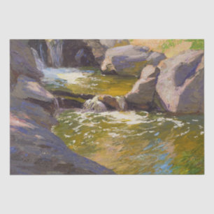The Cascading Waterfall (by E.H. Potthast) Tissue Paper