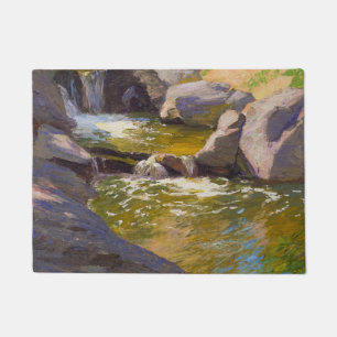 The Cascading Waterfall  Doormat