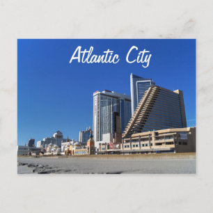 The Casinos in Atlantic City Postcard