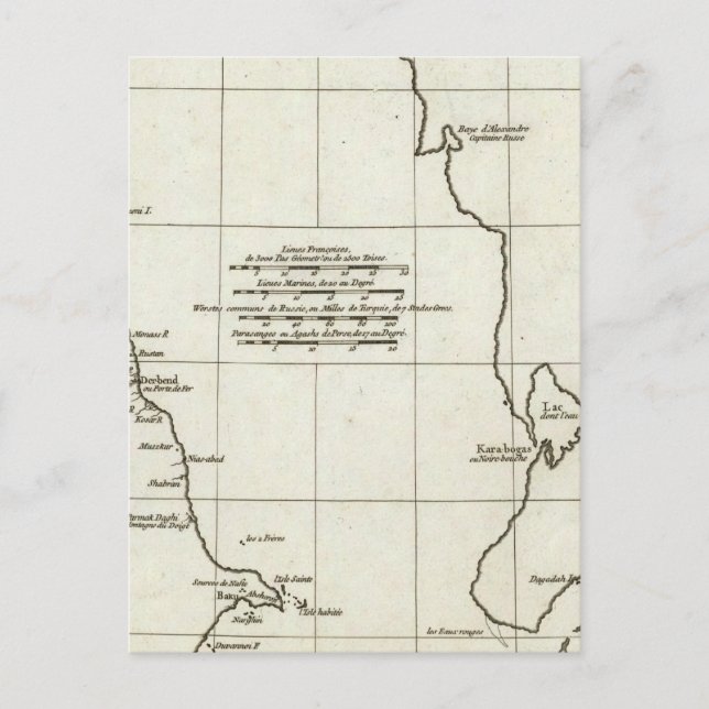 The Caspian See Postcard (Front)