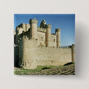 The castle 15 cm square badge