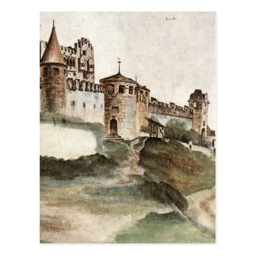 Image of The Castle at Trento by Albrecht Durer Postcard