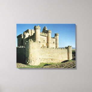 The castle canvas print