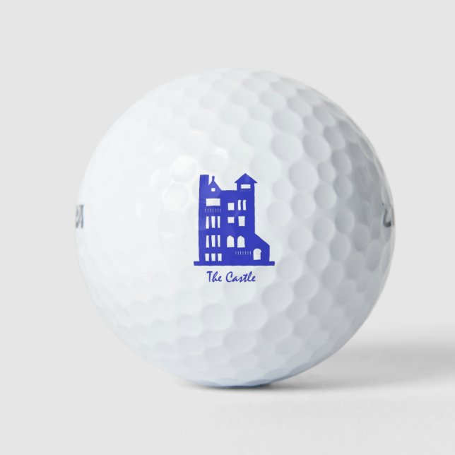 The Castle Golf Balls (Front)