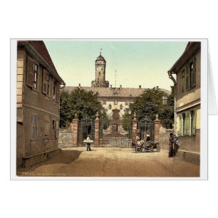 The castle, Homburg (i.e., Bad Homburg vor der H&o