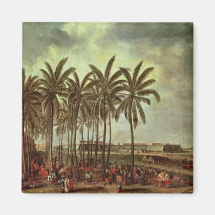 The Castle of Batavia,Seen from Kali Besar Magnet