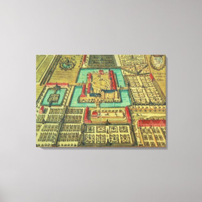 The Castle of the Prince of Kothen Canvas Print (Front)