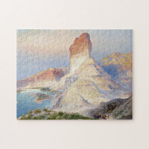 The Castle Rock, Green River, Wyoming by Moran Jigsaw Puzzle