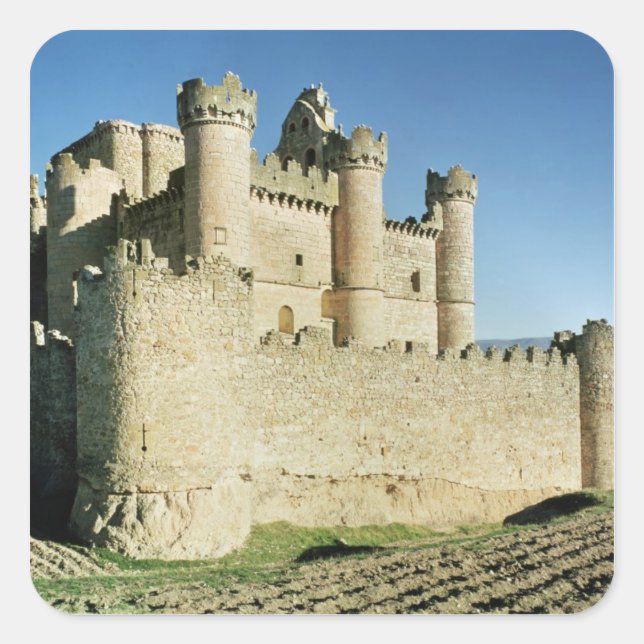 The castle square sticker (Front)