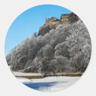 The Castle, Stirling, Scotland Classic Round Sticker