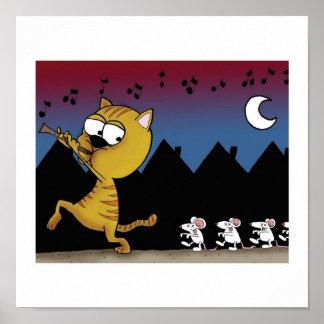 The Cat and the Rats Poster