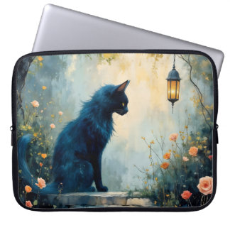 The Cat And The Roses Electronics Bag