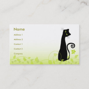 The Cat Business Card