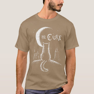 The Cat Cure Art Musician Funny Animal Cat retro T-Shirt