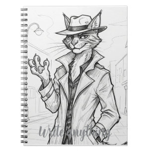 The Cat Detective  Notebook