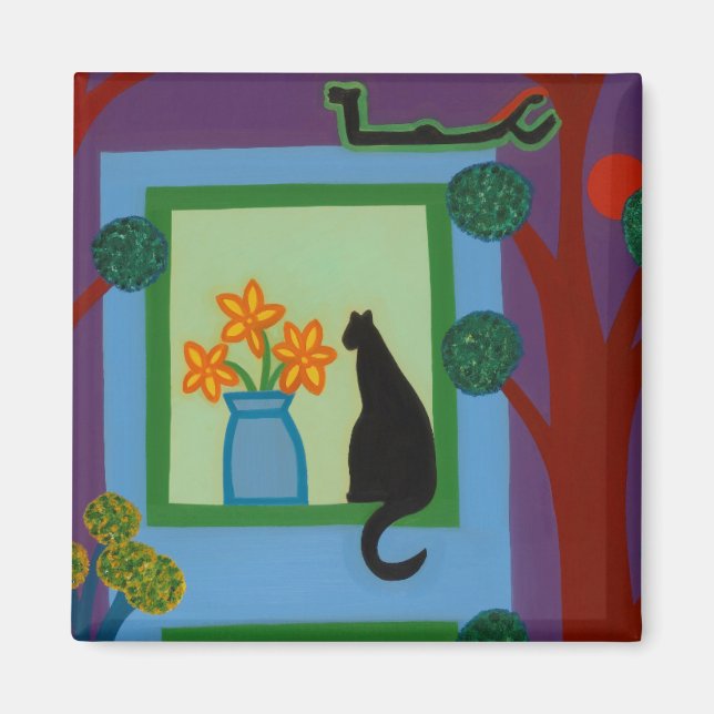 The Cat From Askew Crescent 2008 Magnet (Front)