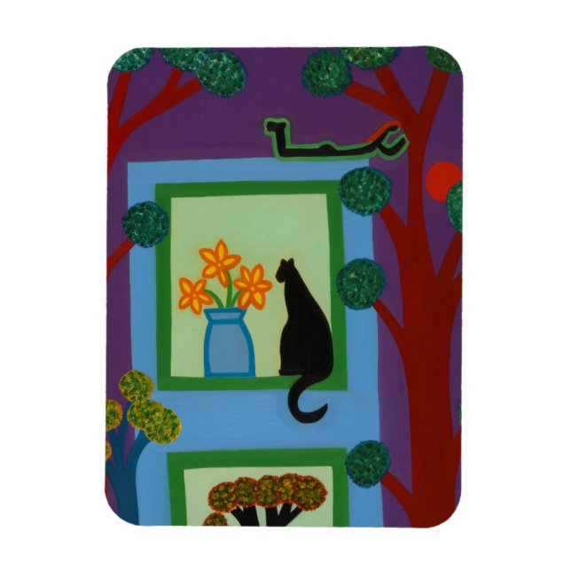 The Cat From Askew Crescent 2008 Magnet (Vertical)