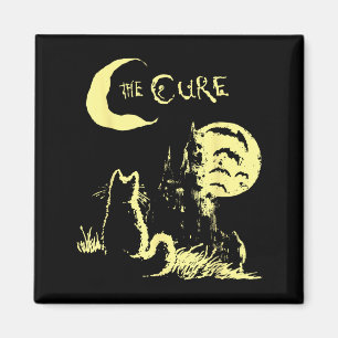 The Cat Gothic Retro Cat Lover Men Women Kids  Magnet