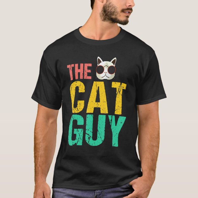 The Cat Guy Animal T-Shirt (Front)