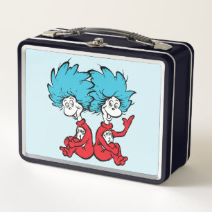 The Cat in the Hat Thing 1 & Thing 2 Metal Lunch Box