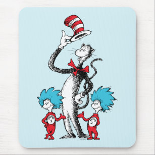 The Cat in the Hat, Thing 1 & Thing 2 Mouse Mat
