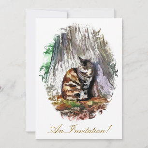 THE CAT INVITATION