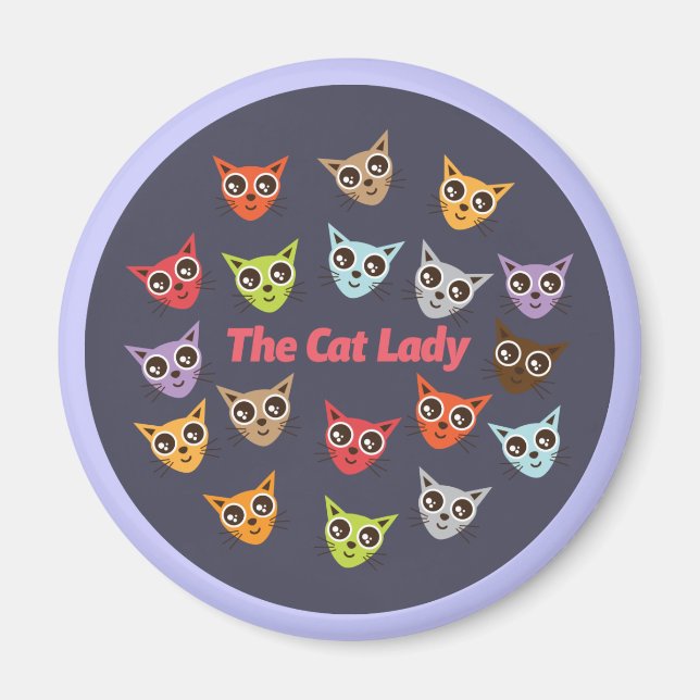 The Cat Lady Magnet (Front)