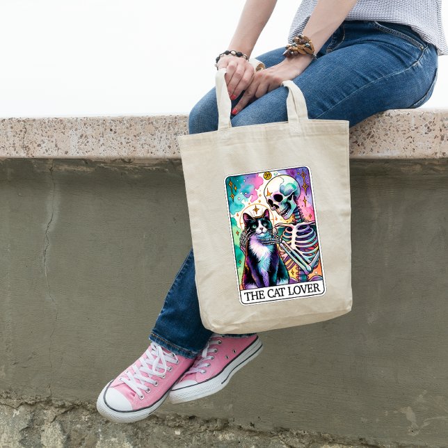 The Cat Lover Tarot Card Tote Bag (Creator Uploaded)