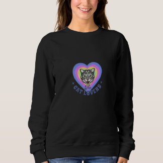 The cat lovers trending women sweatshirt