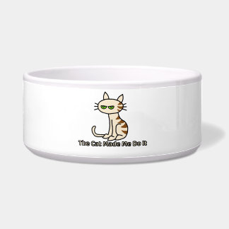 The cat made me do it pet bowl