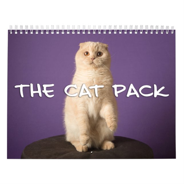 The Cat Pack Calendar (Cover)