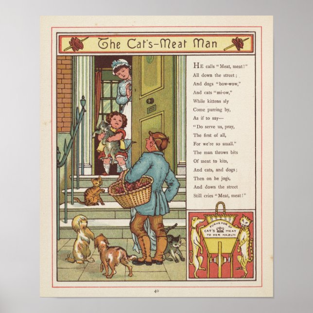 The Cat’s-Meat Man poster (Front)